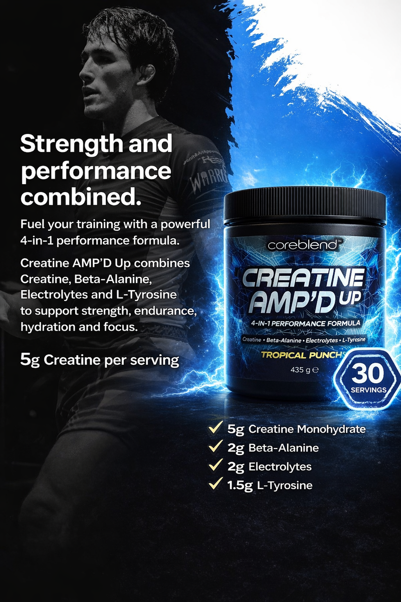 Creatine AMP’D up Tropical Punch